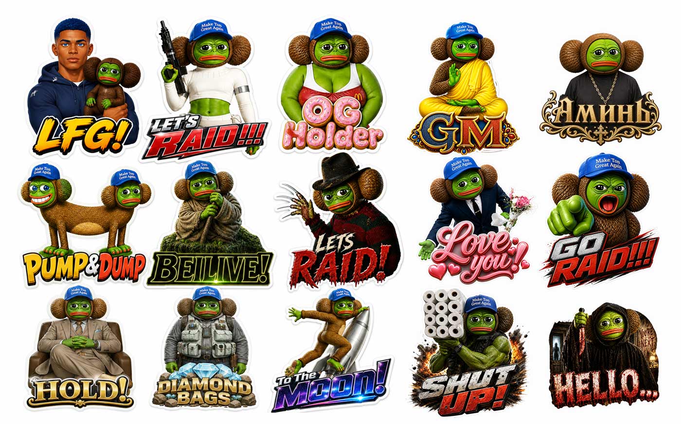 CHEPE Telegram stickers